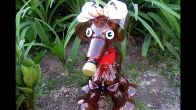 Смешные поделки своими руками Собака из разных материалов