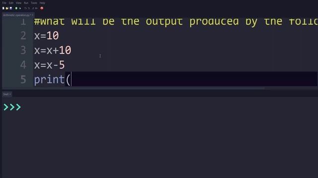 E# 6 | Arithmetic Operators in Python