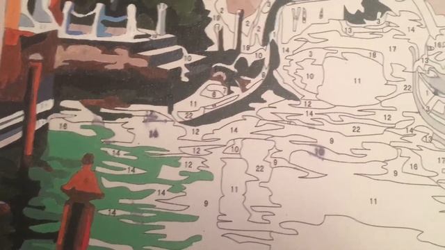 Рисование по номерам «Венеция « 1-й отчёт ! смотреть онлайн