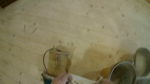 Самодельный пылесос с наволочкой+циклон -  шлифовка пола
