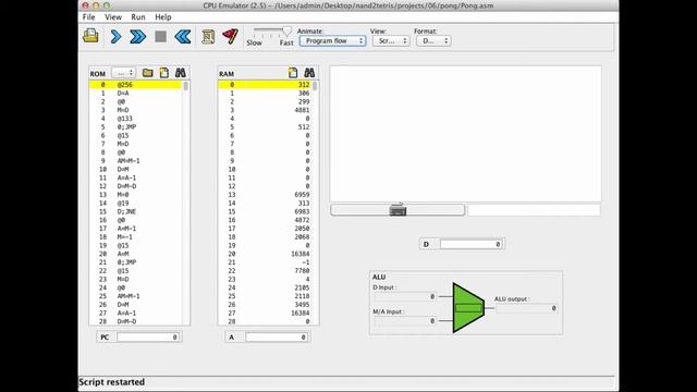 CPU Emulator Demo: Executing Pong смотреть онлайн