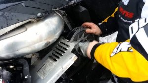 video instructions on replacing the belt on the variator Arcti cat XF800 SNO PRO