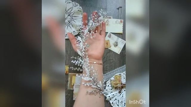 Свадебные украшения. Веточка в волосы. Причёски. Свадьба смотреть онлайн