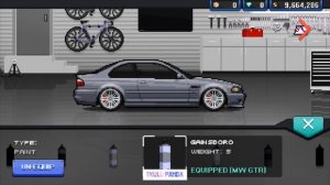 Need For Speed Most Wanted BMW M3 E46 GTR build | Pixel Car Racer