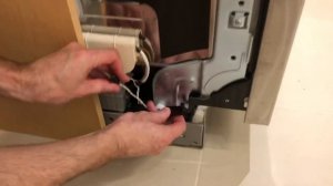 LG dishwasher door falls fast FIXED! Replace the Hinge Cable Tension Cord.