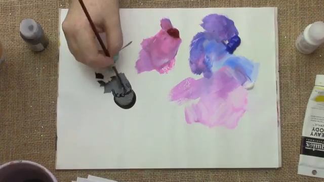 Beginner Acrylic tutorial | Cherry Blossom Swing and Girl | Art Sherpa #coloroftheyearart смотреть онлайн