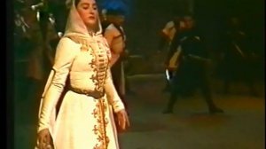 Ансамбль "Кабардинка" 1994. 3/3. Circassian dances. Адыгэ къэфакӏуэ гуп