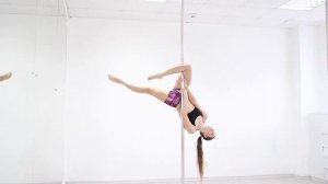 Русская Бабочка - видео урок Pole Dance