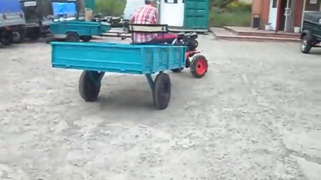 мотоблок ока с тележкой смотреть онлайн