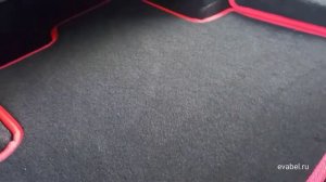 Kia Sorento 4е поколение 5 мест ворсовые коврики в салон и eva в багажник evabel.ru 8800-222-48-45