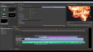 6 Урок Наложение спец эффектов в Adobe Premiere  Pro