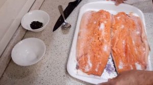 Как  приготовить Форель слабосоленую в домашних условиях