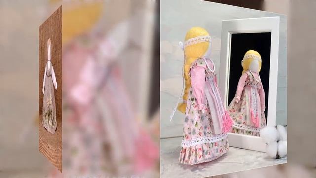 Славянские тряпичные куклы обереги. Мастер Галина Комарова. смотреть онлайн