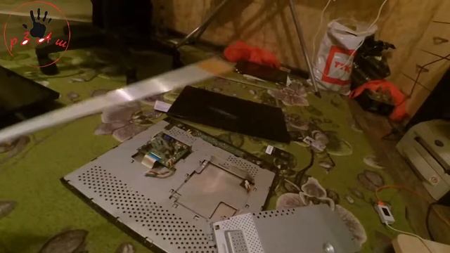 Монитор LG Flatron W2043C гаснет подсветка, ремонт лампы смотреть онлайн