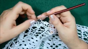 ОЧАРОВАТЕЛЬНАЯ АЖУРНАЯ НАКИДКА НА ПОДУШКУ КРЮЧКОМ (часть 8). СХЕМА.