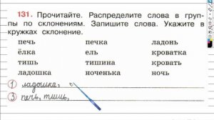 Упражнение 131 - ГДЗ по Русскому языку Рабочая тетрадь 4 класс (Канакина, Горецкий) Часть 1