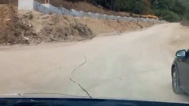 Строительство дороги Мезмай - Нижегородская