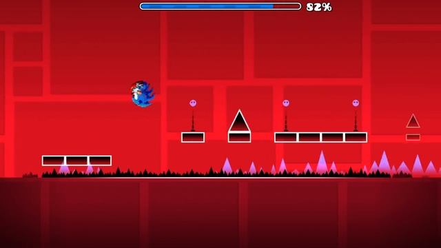 Sonic in Geometry Dash смотреть онлайн