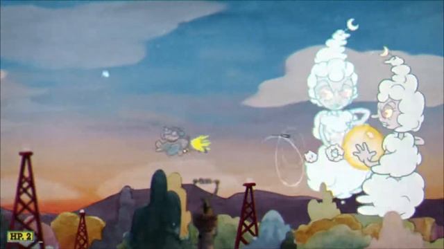 Победил на самолёте Хильду Берг. Прохождение Часть 3. [Cuphead]