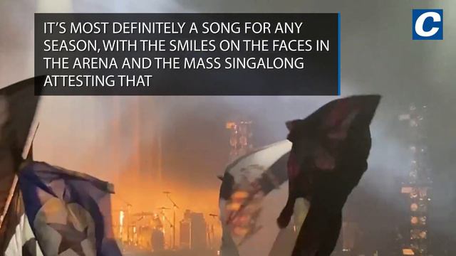 Sam Fender arrives on stage to 'Local Hero' in Newcastle Arena gig смотреть онлайн