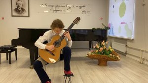 Лео Брауэр «Соната» 1 часть (Leo Brouwer «Sonata» 1 part)