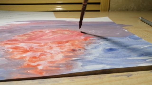 урок по рисованию ,,пейзаж". смотреть онлайн