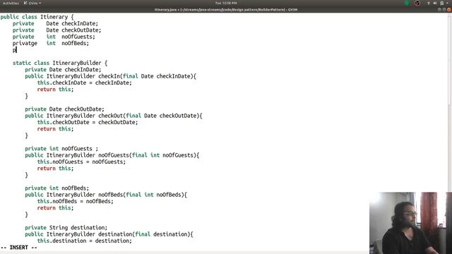 Builder Design Pattern Implementation In Java Live Coding