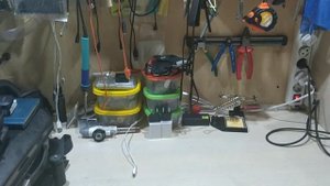 Мини мастерская в квартире.