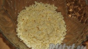 Запеканка из пшённой каши с творогом