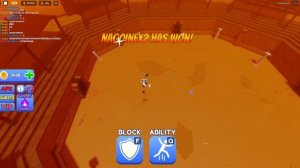 1v1ing a MODERATOR in BLADE BALL | Roblox Blade Ball