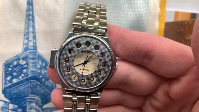 Видеообзор на "охотничьи" часы Ракета кварц смотреть онлайн