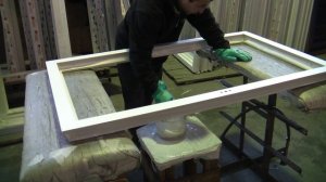 Инструкция №4 (Покраска ПВХ окон). Подготовка. Обезжиривание. ENAMERU ®.