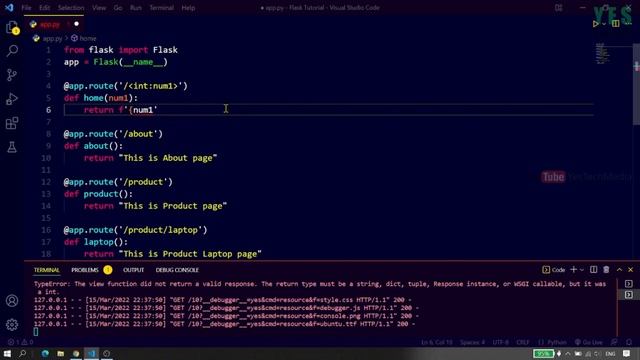 Python Flask Malayalam Tutorial | Dynamic URLs | PART-3