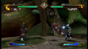 Naruto Shippuden Gekitou Ninja Taisen Special - Wii - Mission Mode with Itachi