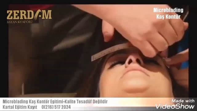 Microblading Kaş Kontür Eğitimi смотреть онлайн