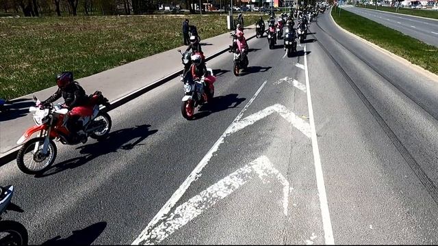 Открытие мото сезона 2022. Парад Рига. смотреть онлайн