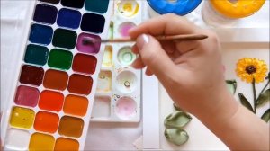 Школа для новичков. Вышивка лентами. Урок 9. Краски. Тонировка вышивки. Часть 1.