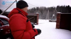 Гаражные секционные ворота Алютех. Отзыв Александра Солодухи