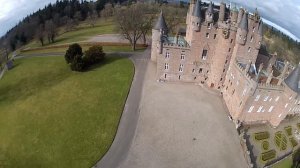 Flying around Glamis Castle,DJI Phantom