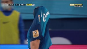 Зенит - Спартак. 3:1. Артем Дзюба, Тинькофф РПЛ, 19 тур 16.12.2020