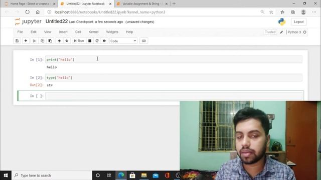 Variable assignment & String in Python | len function | Python Bangla Tutorial #5
