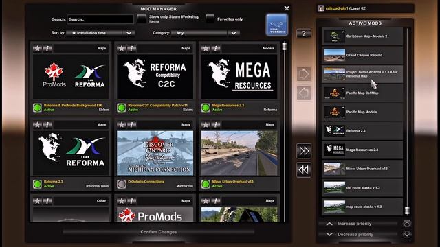 ATS 1.44 MAP COMBO Promods 1.2.0, Reforma Map 2.3, C 2 C 2.12.44, Discover Ontario 0.14. etc16 map смотреть онлайн