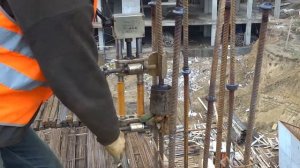 Ванная, механизированная сварка арматуры под флюсом.