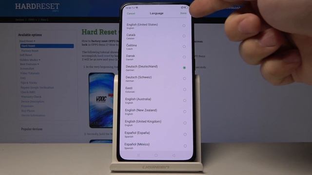 How to Set Up Language Settings in Oppo Reno 2 - Change Language смотреть онлайн