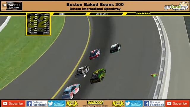 //NNSCRA// Duracell Cup Series S1 - Race 33 (Boston) смотреть онлайн