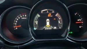 Работа штатного парктроника Kia Ceed JD. Система RPAS.