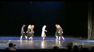 Белая ворона Готик-данс готические танцы Divadance. Gothic dance