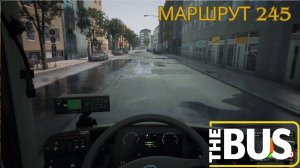 The BUS | Маршрут 245 Четырехдверная "гармошка" | Симулятор водителя автобуса Scania Citywide LF 18M