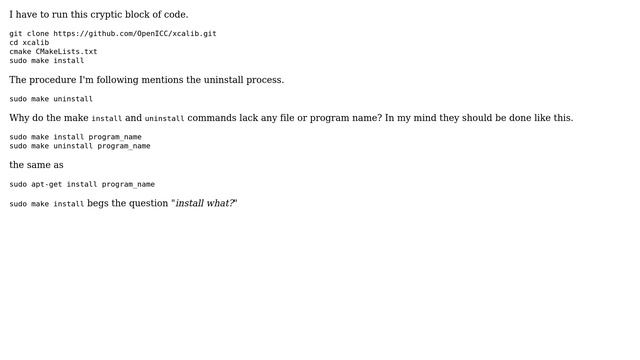 Unix & Linux: sudo make install - what is being installed? (2 Solutions!!) смотреть онлайн