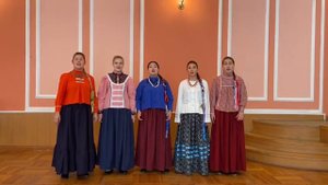 Ансамбль традиционной песни "Вечора" (г.Астрахань) - "Вино пьёт,курит табак"